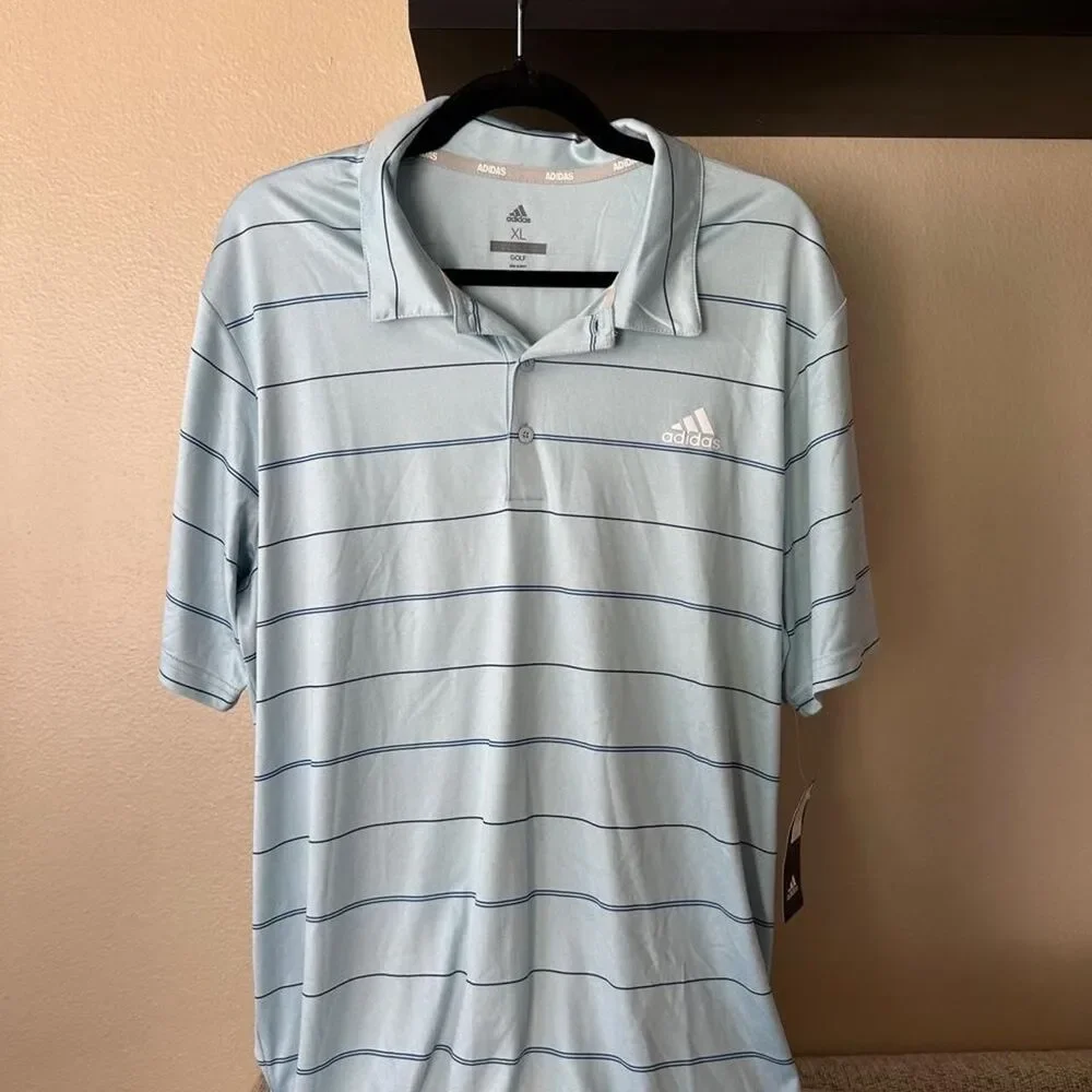 Adidas Men's Blue Polo-shirts
